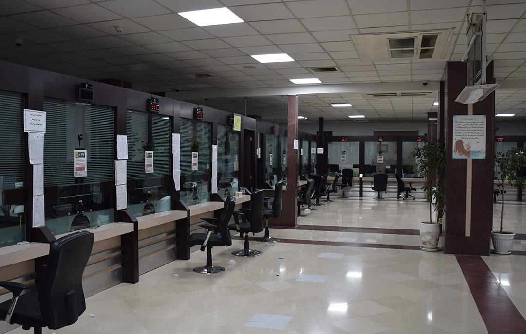Cavac Counter Intercom System in Tehran Cemetery Reception Windows 7