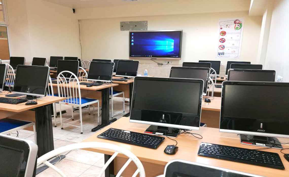 نصب، راه اندازی و پشتیبانی کامپیوترهای لمسی کاواک 65 اینچی در مجتمع آموزشی شهید مهدوی